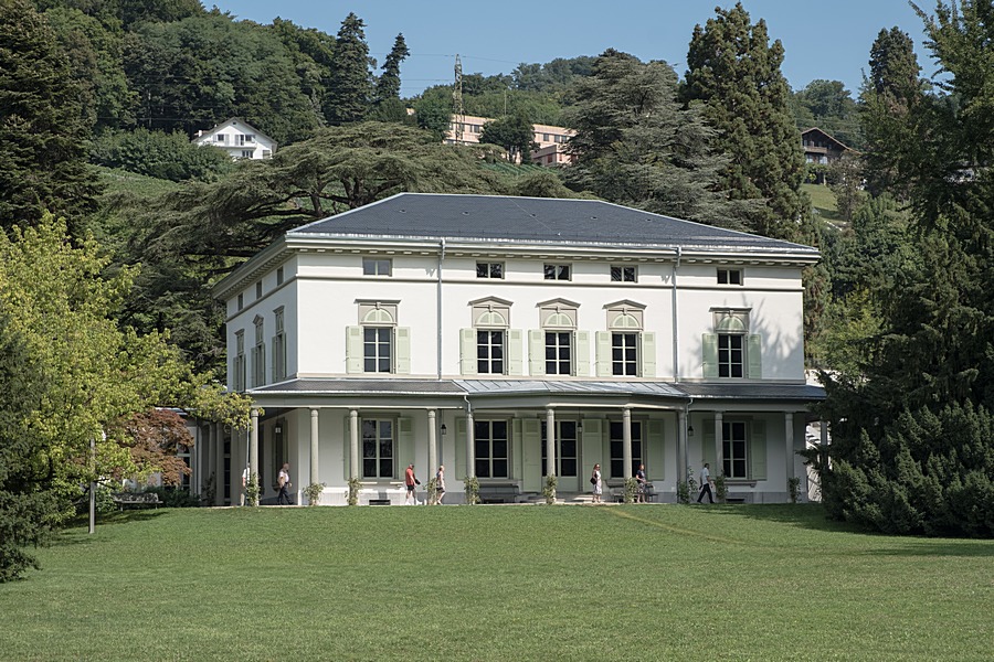 Manoir de Ban, Wohnsitz der Familie Chaplin in Corsier-sur-Vevey