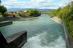 Besuch Wasserkraftwerk Aarberg